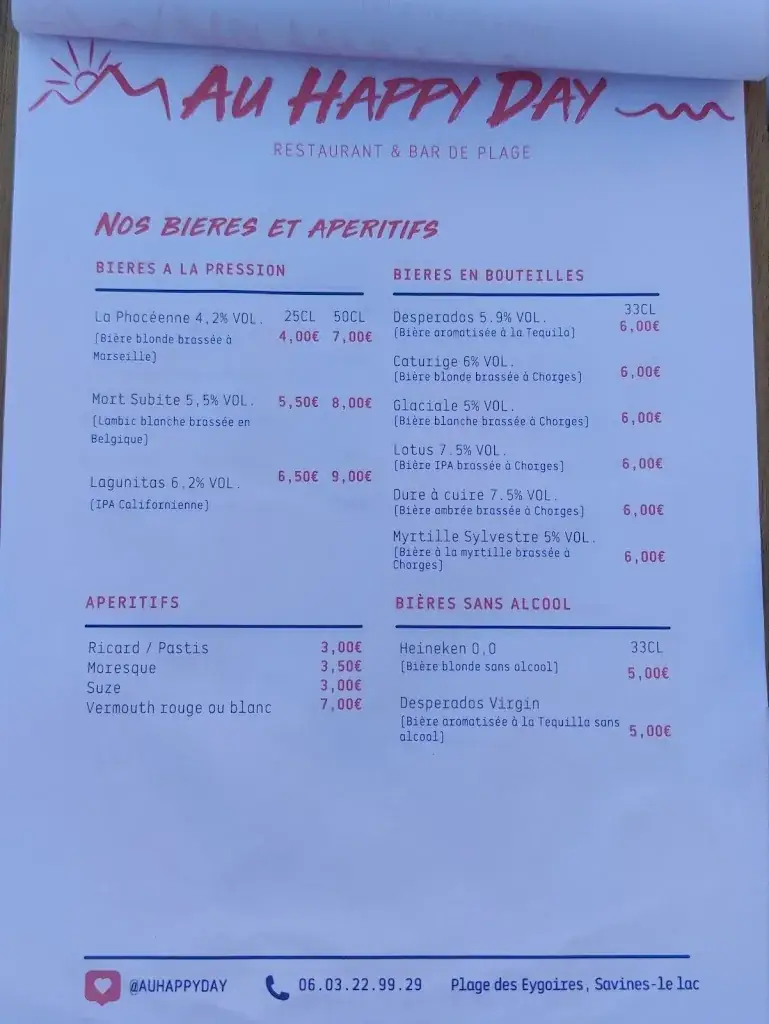 Menu_Au Happy Day_Savines-le-Lac_image_3