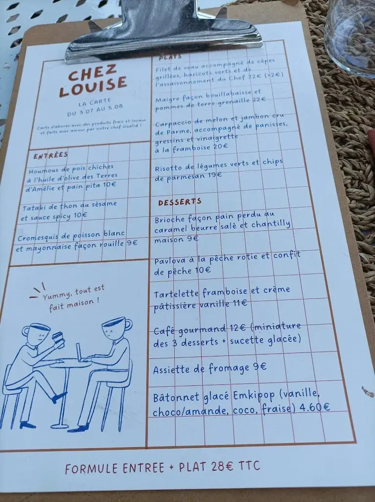 Menu_Chez Louise restaurant_Lançon-Provence_image_2