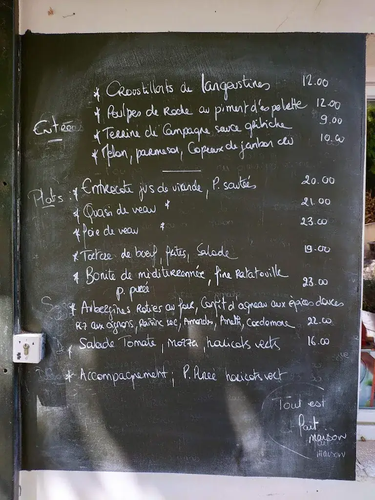 Menu_La Cuisine du Potager - Coudoux_Coudoux_image_2