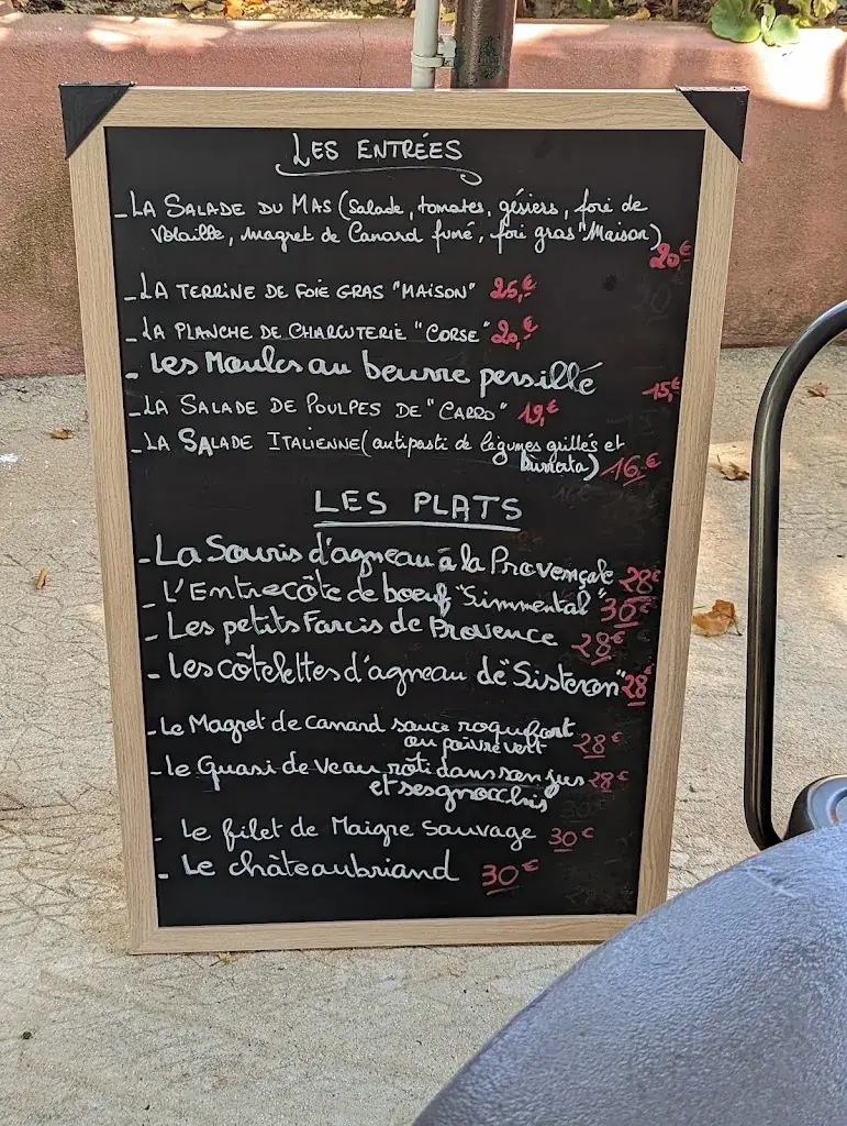 Menu_Le Mas des Vignes_Coudoux_image_3