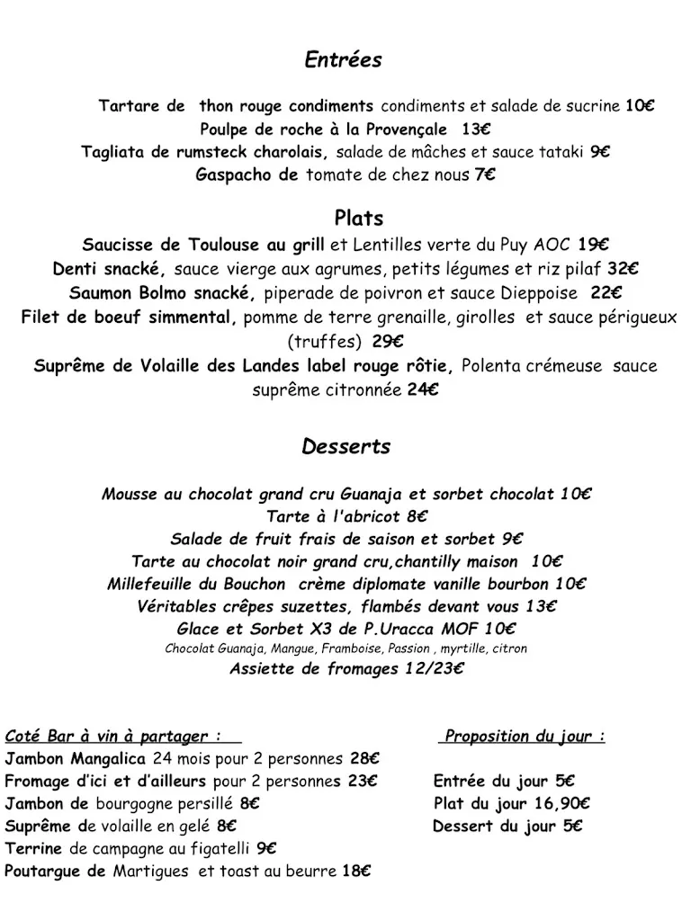 Menu_Bouchon Cuers_Cuers_immagine_4