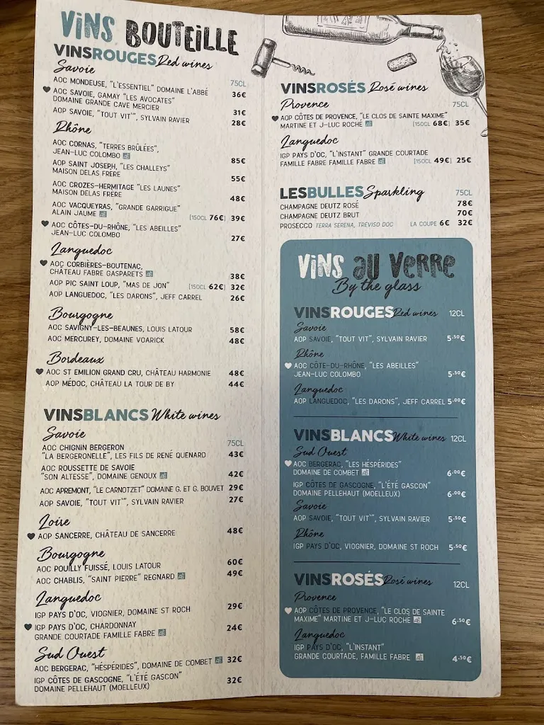 Menu_Le Colibri_Morzine_image_2