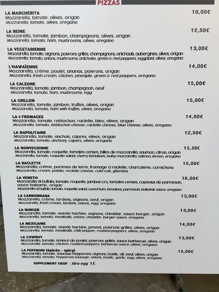 Menu_Le Colibri_Morzine_image_3