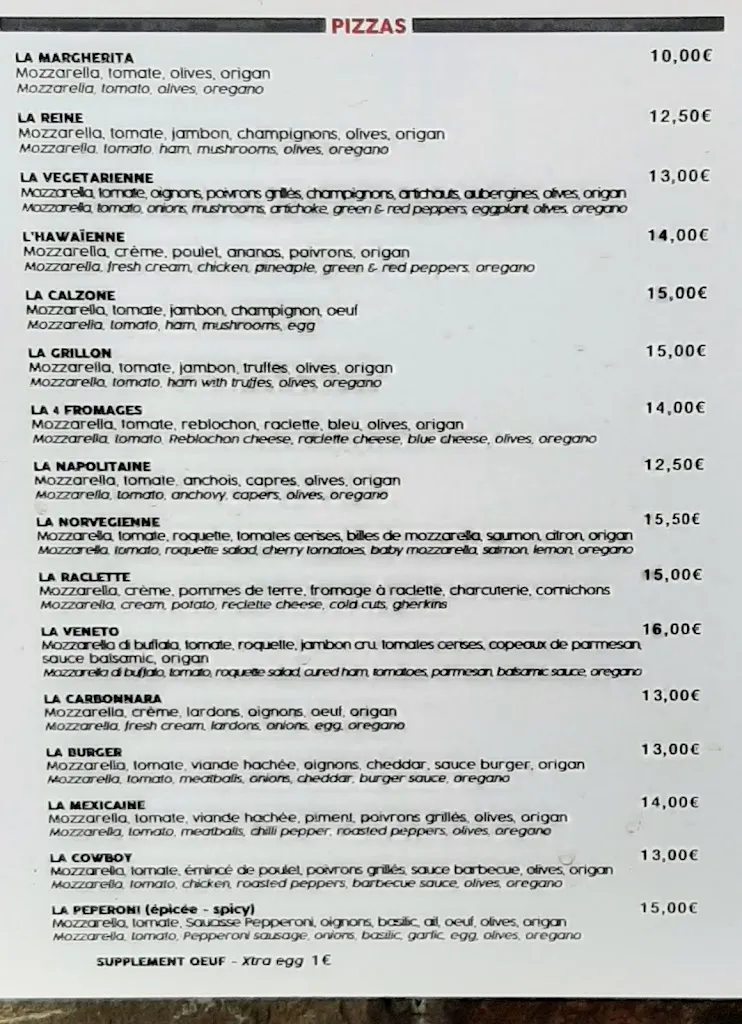 Menu_Le Colibri_Morzine_image_4