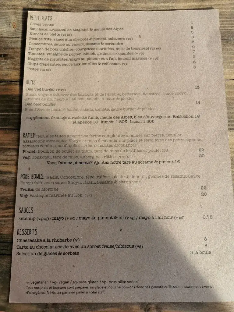 Menu_Bec Jaune Brewery_Morzine_image_4