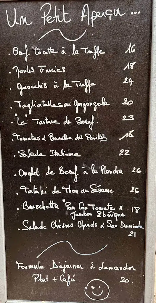 Menu_Restaurant Cogolin- Le Petit Bistrot_Cogolin_image_1