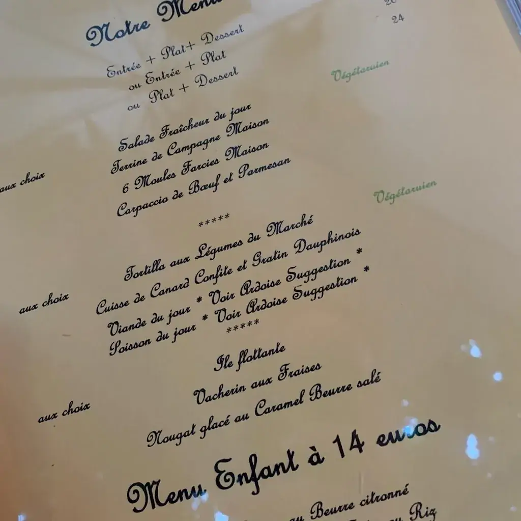 Menu_La Petite Maison à Cogolin_Cogolin_image_4