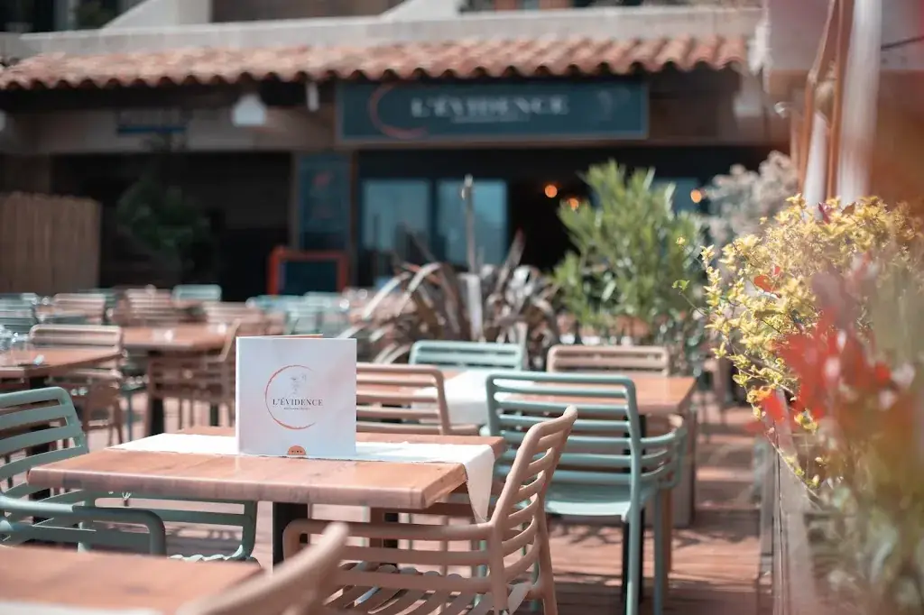 L'Évidence restaurant in Cogolin