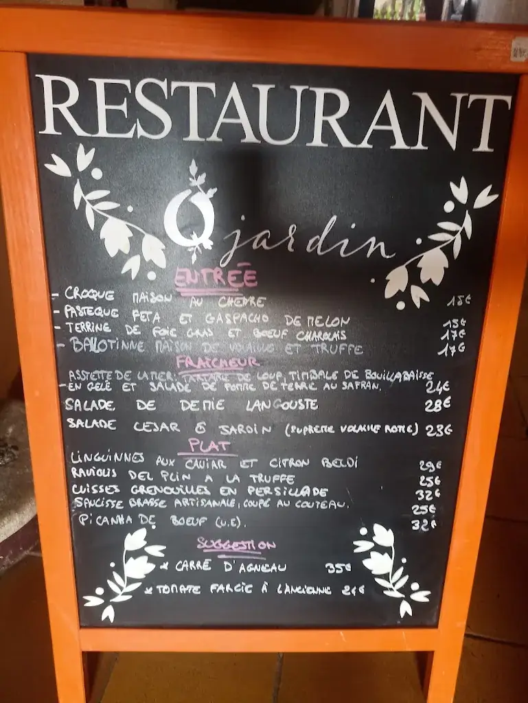 Menu_O Jardin - Restaurant Cogolin_Cogolin_image_3