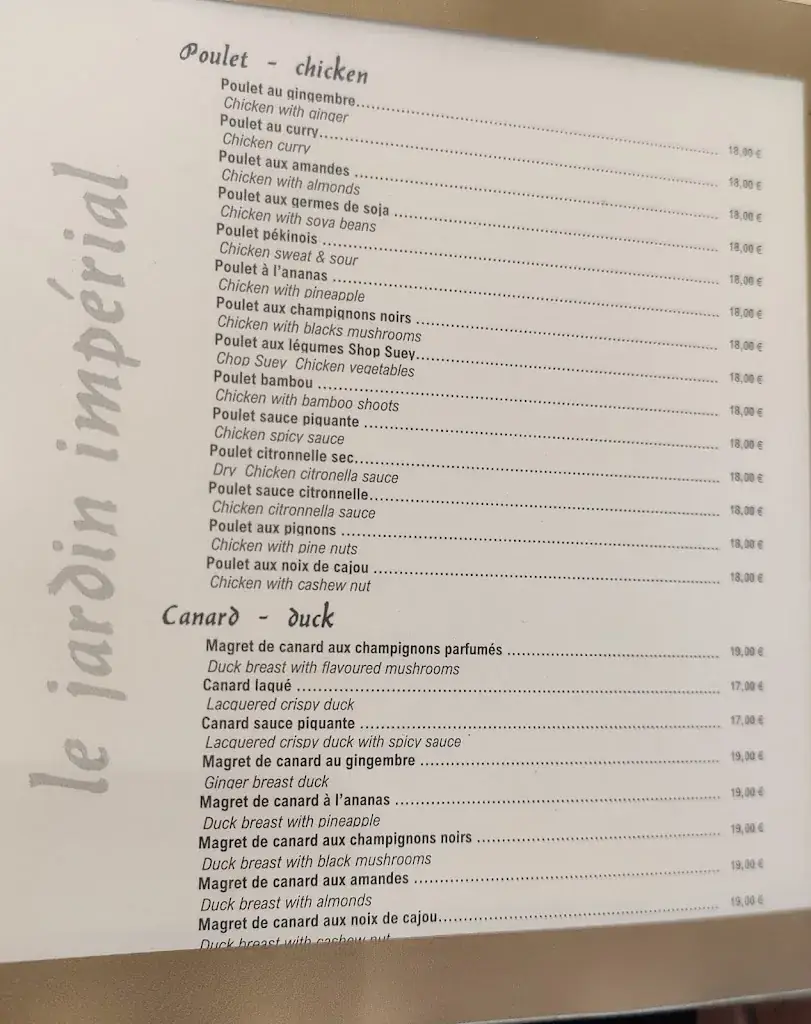 Menu_Le Jardin Impérial_Cogolin_image_3