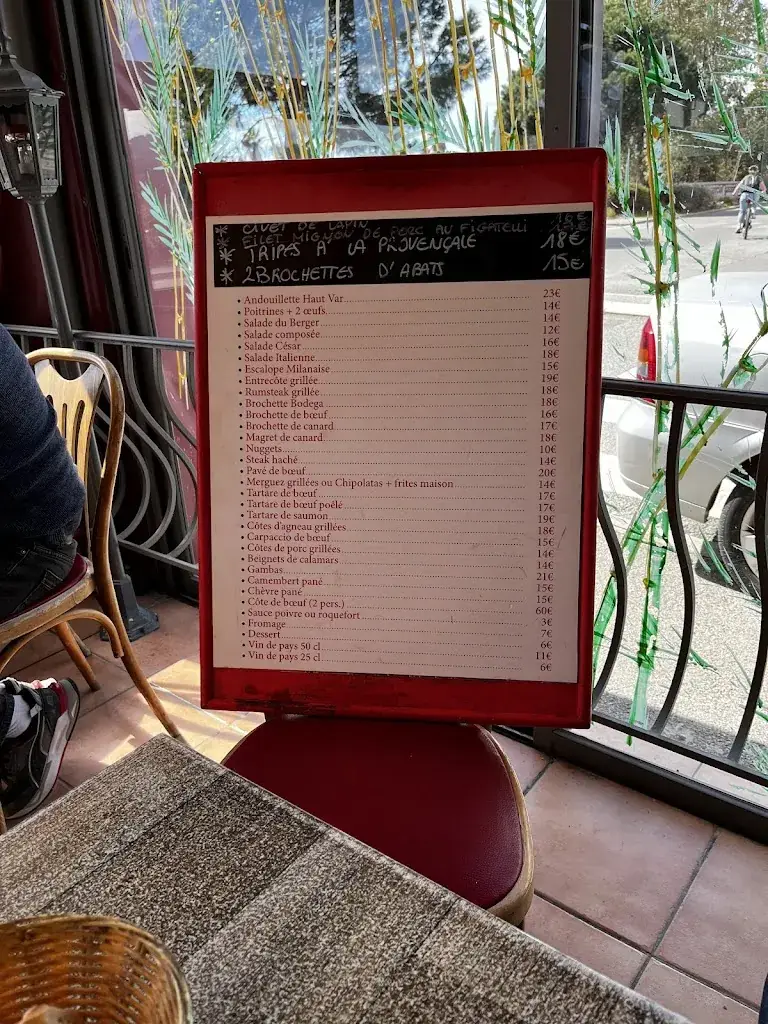 Menu_La Bodega_Cogolin_image_1