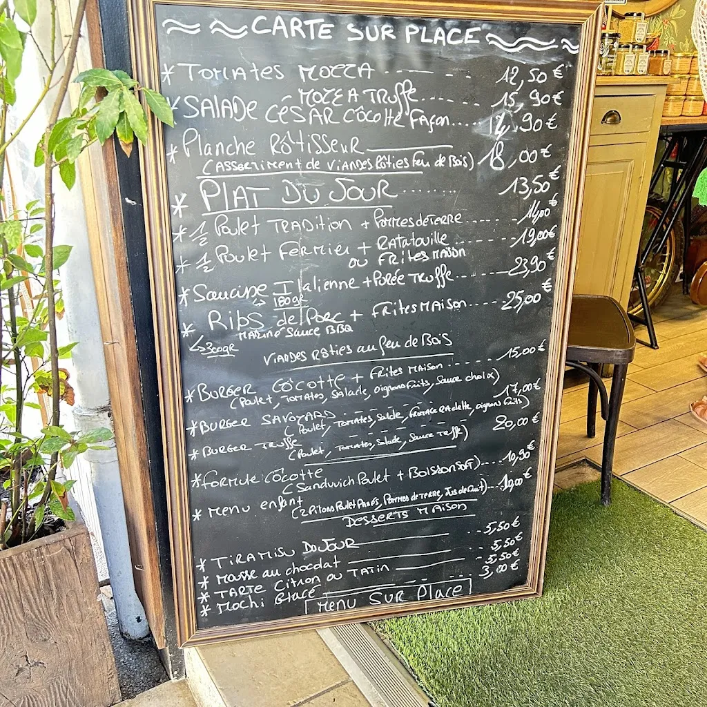 Menu_cÔcotte Rotisserie Cogolin_Cogolin_image_2