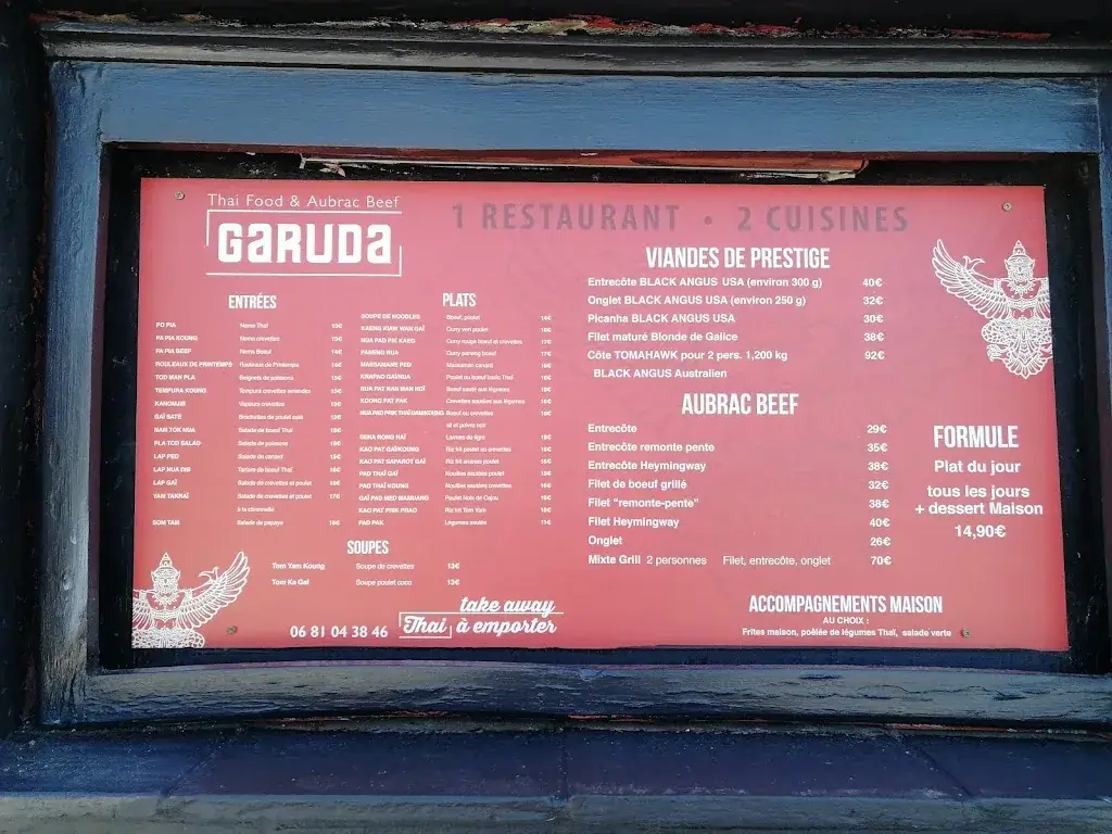 Menu_Restaurant Garuda Thaï_Cogolin_image_4