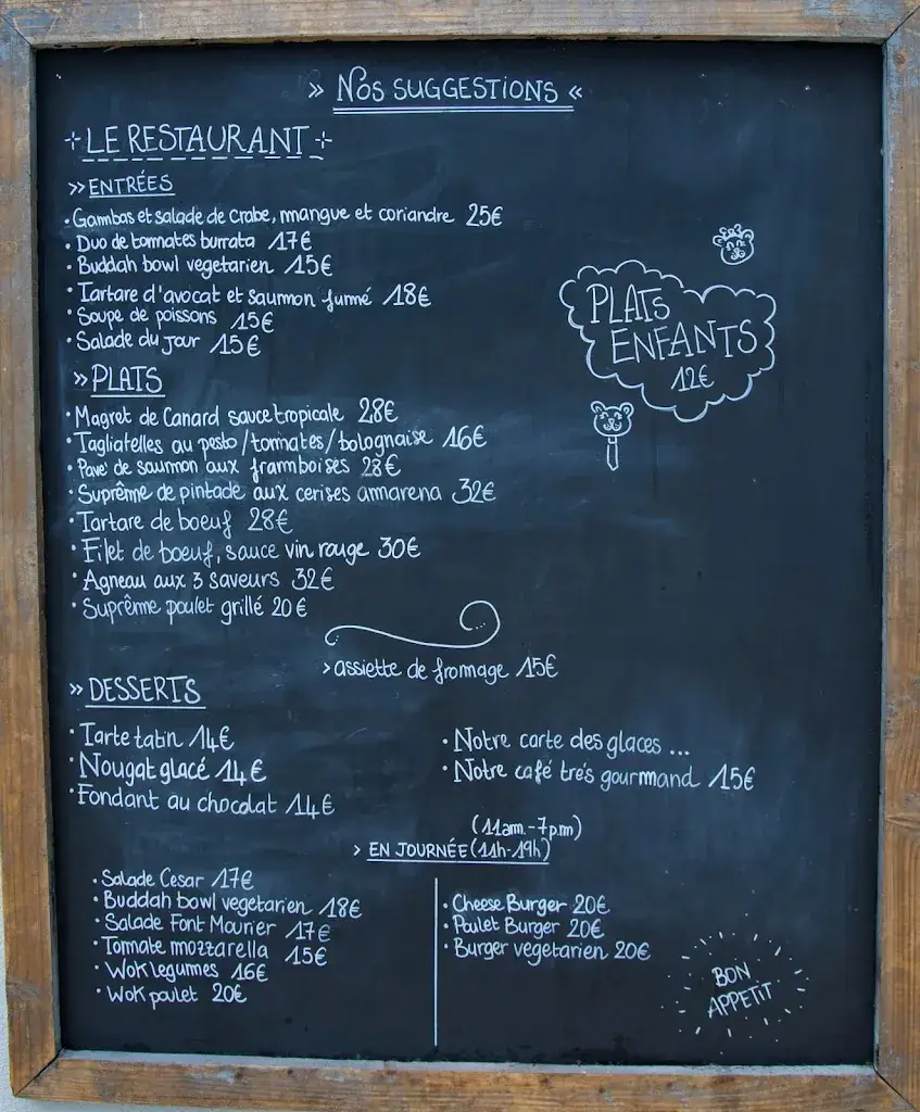 La Piscine _Cogolin_menu_image_1