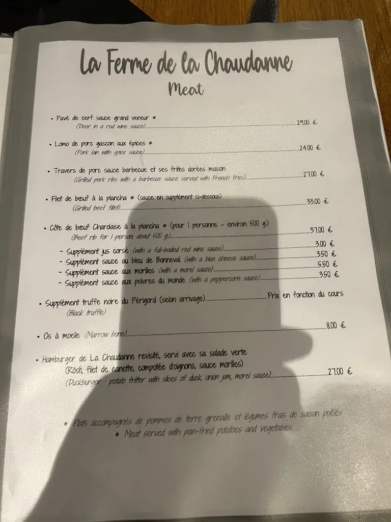 Menu_La Chaudanne_Morzine_image_3