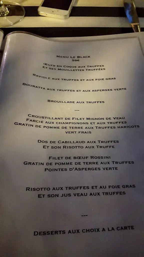 Menu_La Bastide Blanche_Grimaud_imagen_1