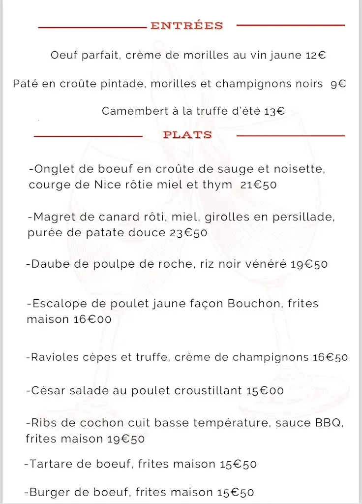 Menu_Le Bouchon_Nice_image_1