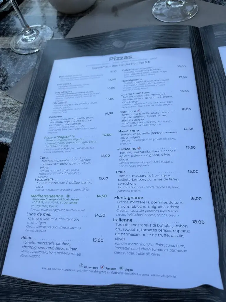 Menu_Restaurant L'Étale_Morzine_image_1