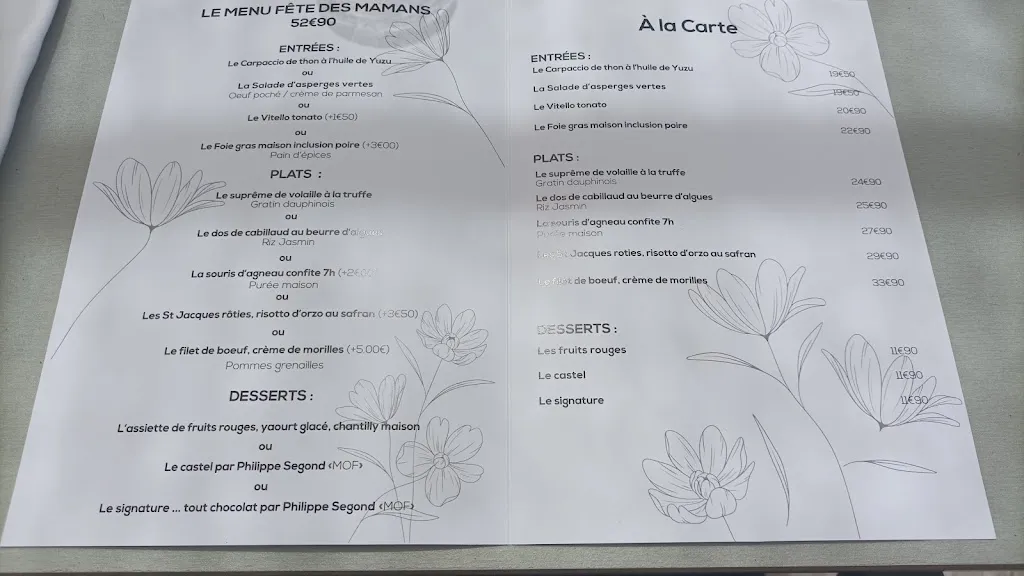 Menu_Restaurant La Calade_Aix-en-Provence_image_2