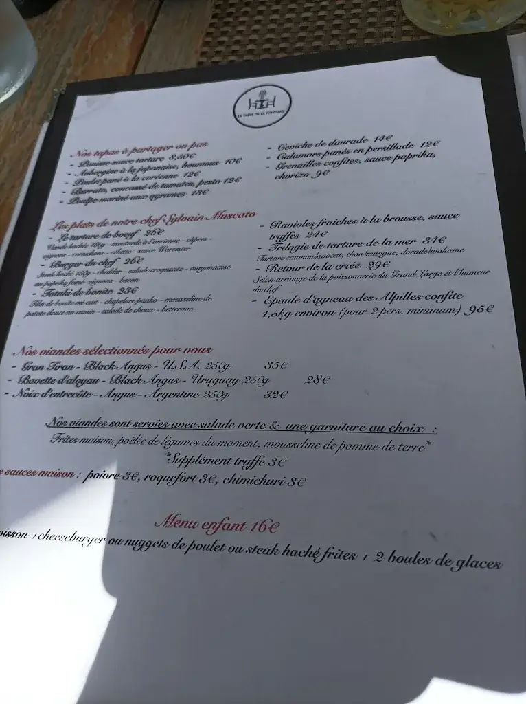 Menü_La Table de la Fontaine_Ventabren_Bild_4