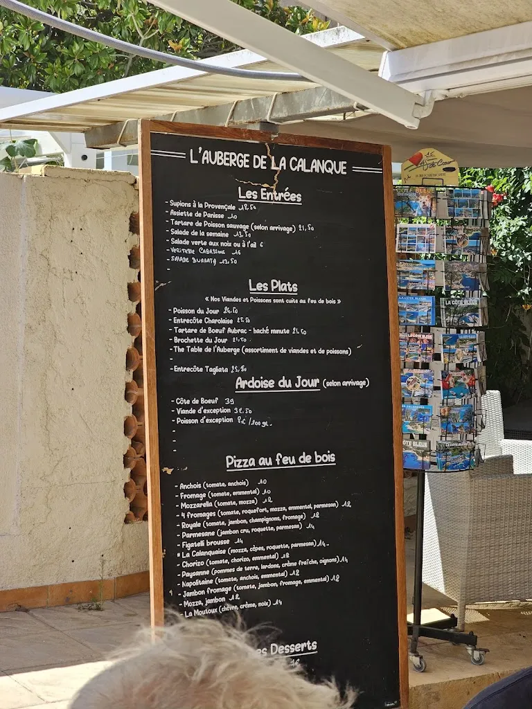 Menu_Auberge des Calanques_Ensuès-la-Redonne_image_2