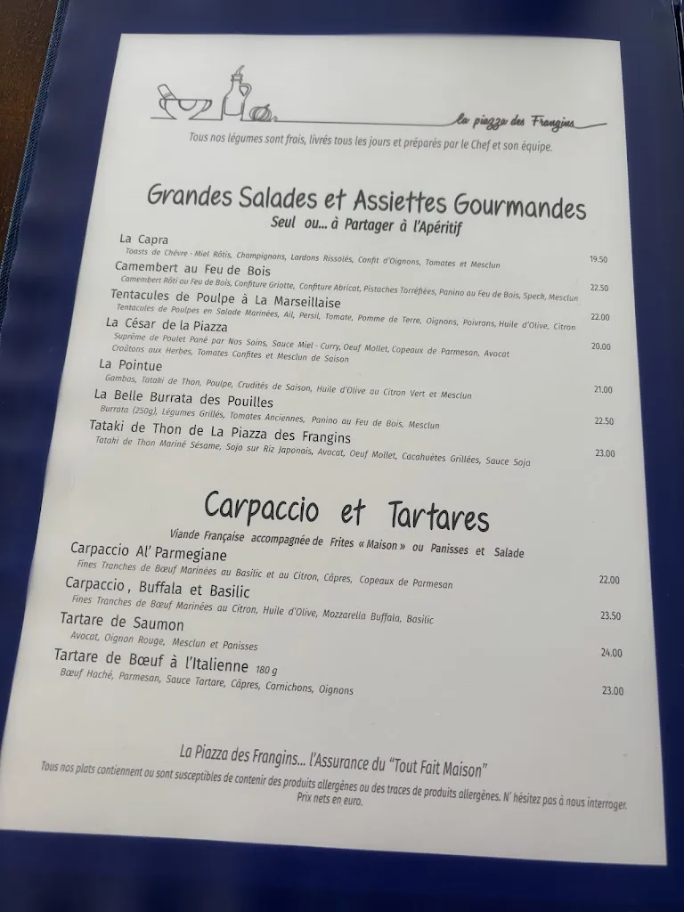 Menu_LA PIAZZA DES FRANGINS Restaurant_Marseille_image_2