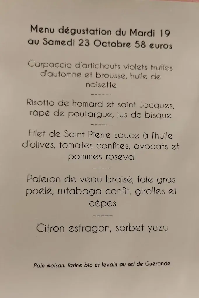 Menu_The Privacy_Marseille_image_3