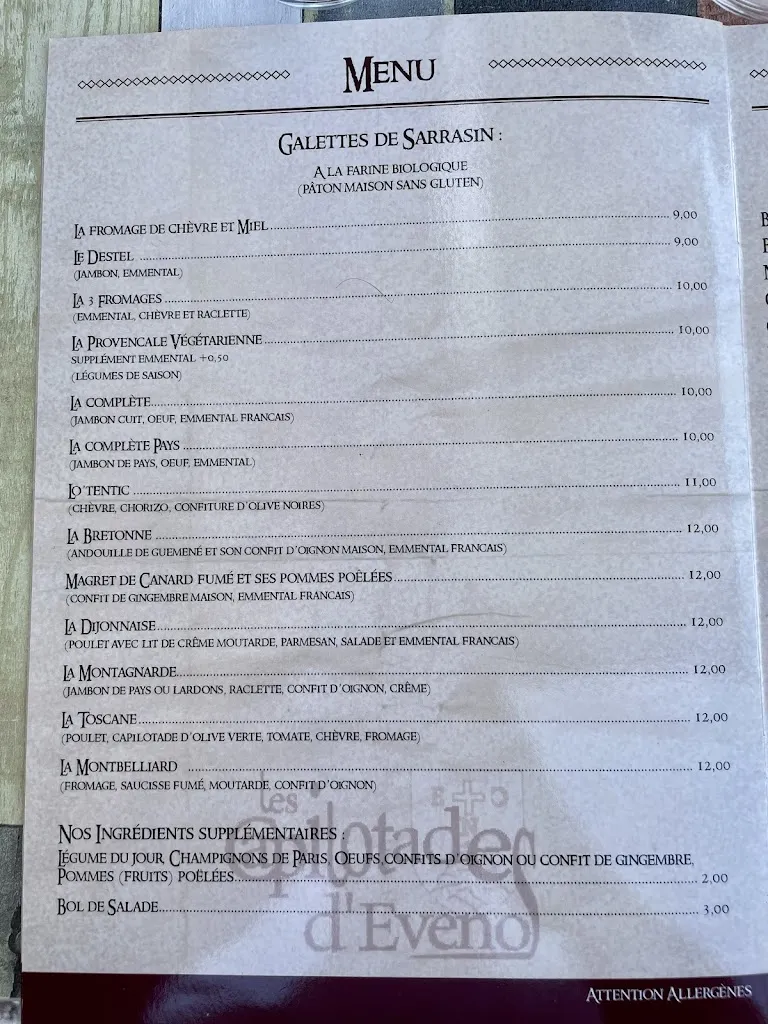 Menu_Lo'tentic et les Capilotades d'Evenos_Évenos_image_1
