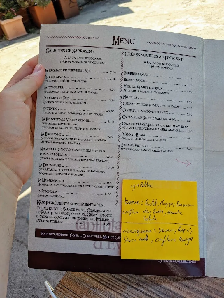 Menu_Lo'tentic et les Capilotades d'Evenos_Évenos_image_3