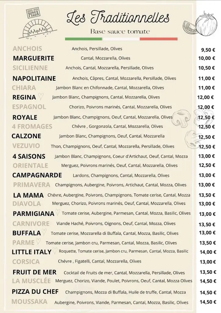 Menu_Au Rond Point Italien_Évenos_image_2