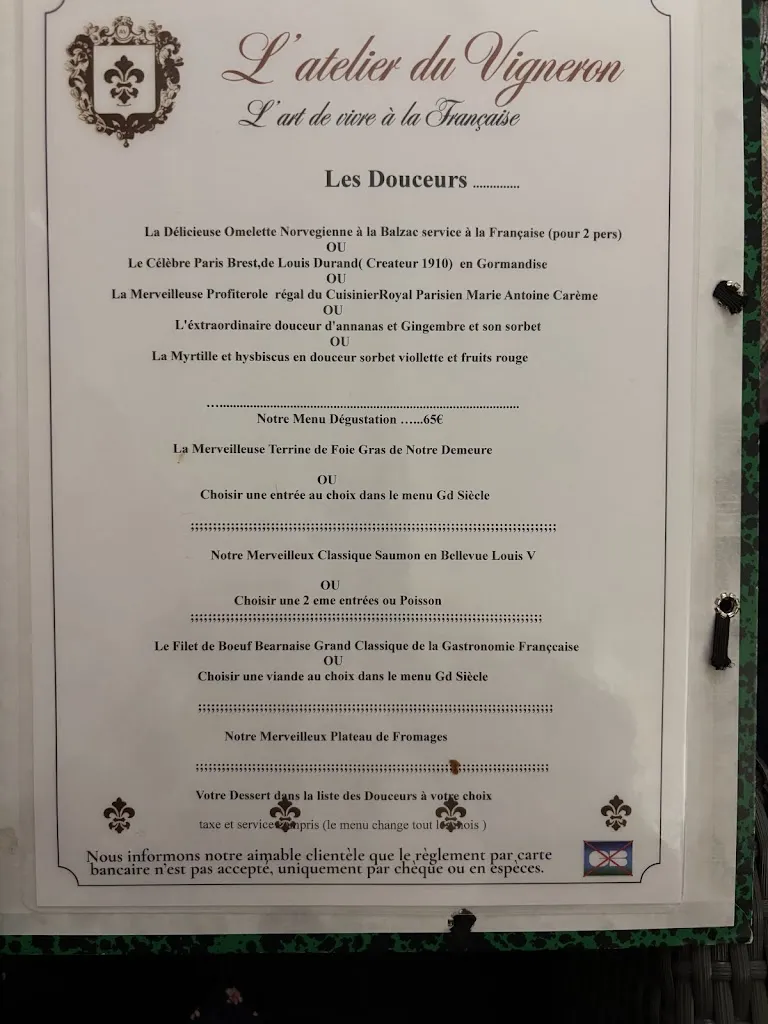 Menu_L'Atelier du Vigneron_Ollioules_image_3