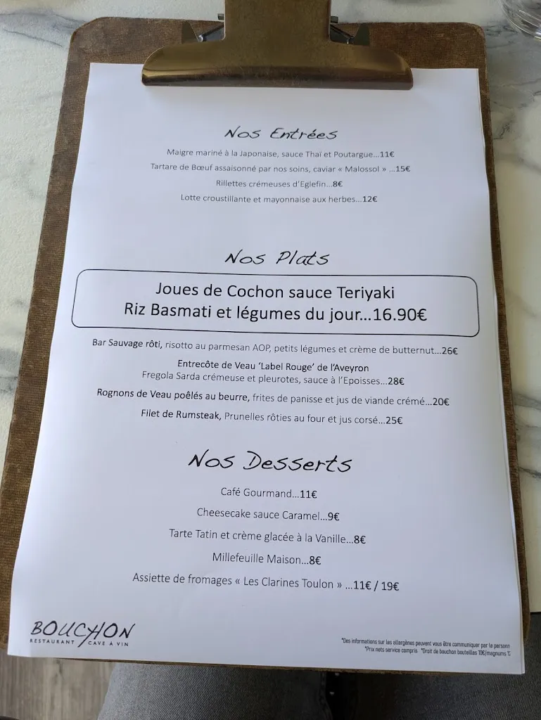 Menu_Le Bouchon_Ollioules_image_1