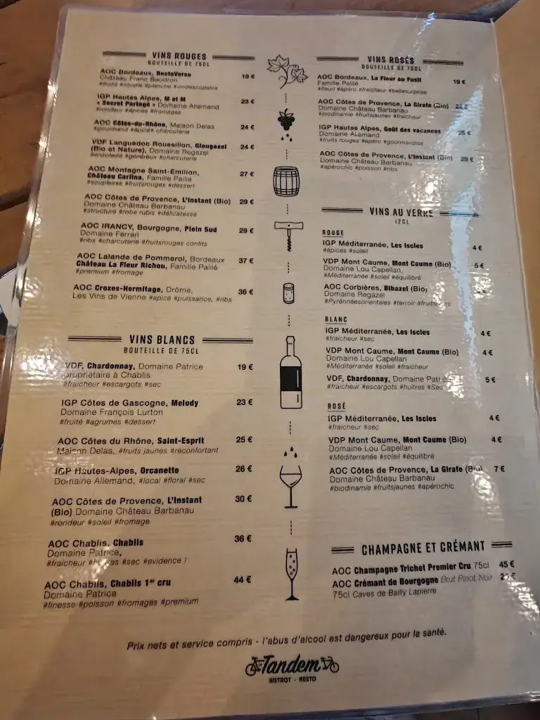 Menu_LE TANDEM BISTROT RESTO_Embrun_image_2