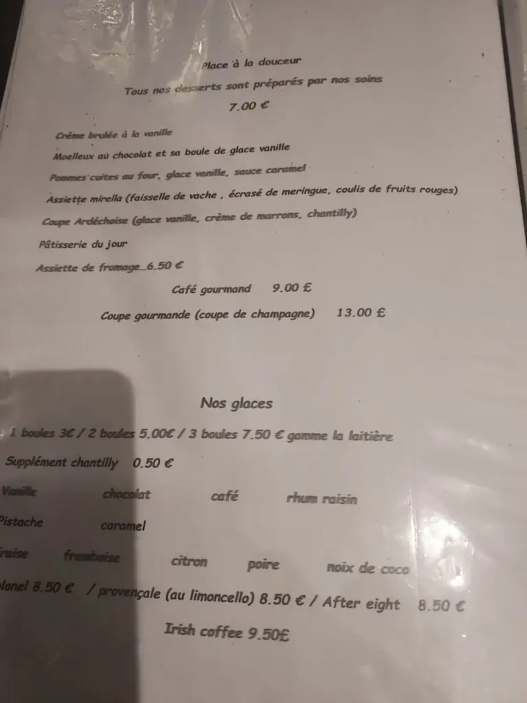 Menu_La table de Martine_Draguignan_image_4