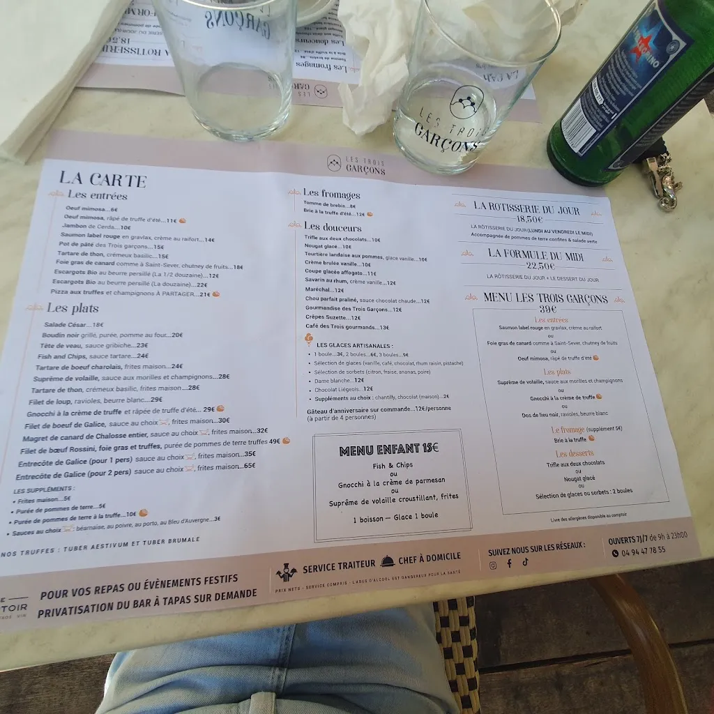 Menu_Les 3 Garçons_Draguignan_image_2