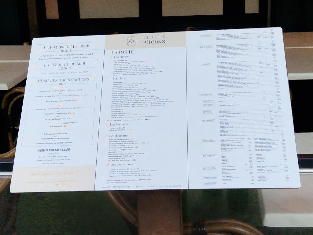 Menu_Les 3 Garçons_Draguignan_image_4