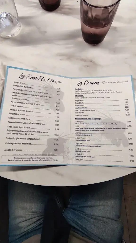 Menu_Le Saint Pierre_Draguignan_image_2