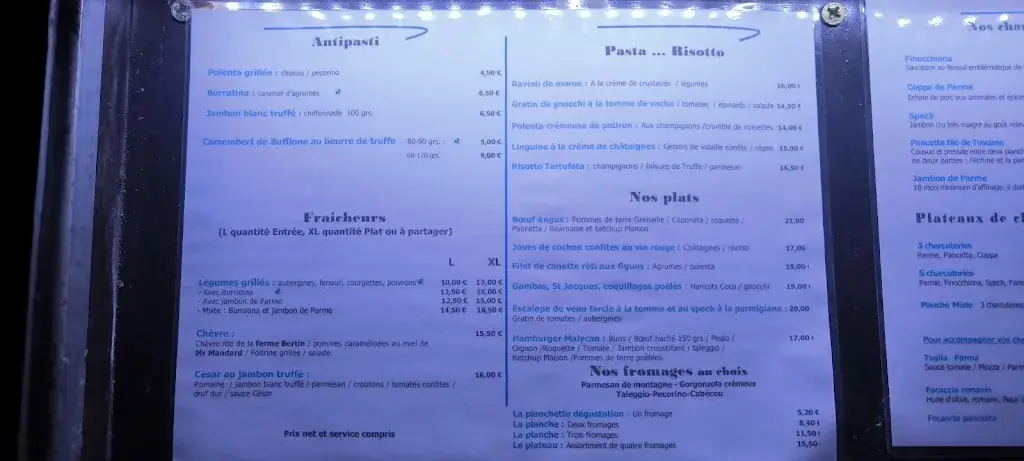 Menu_Le Malycan_Draguignan_image_1