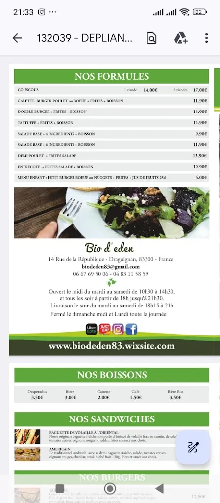 Menu_Bio d'eden_Draguignan_image_3