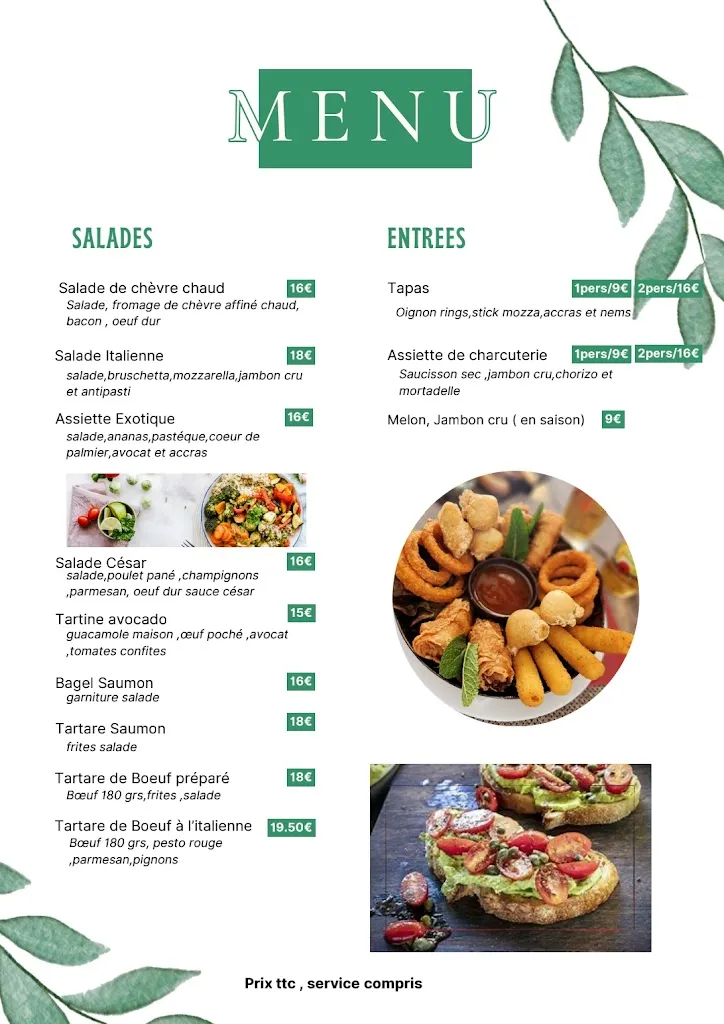 Menu_Brasserie-Restaurant Le Duo ( Nouveau Chef )_Draguignan_image_3