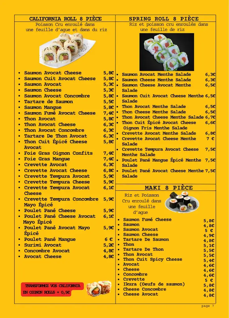 Menu_Tsushi Restaurant_Draguignan_immagine_3