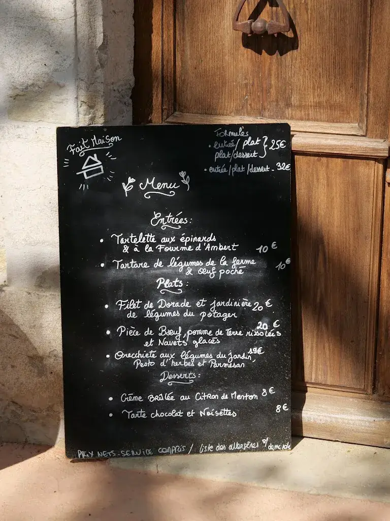 Menu_Ferme Auberge du Château des Salles_Draguignan_image_3