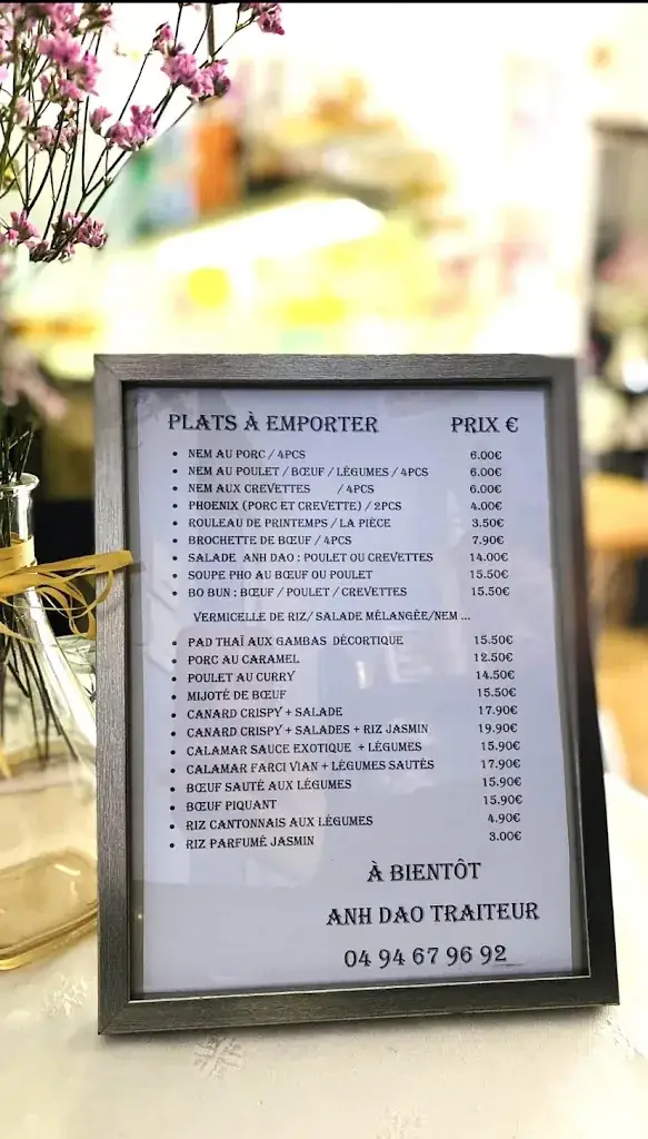 Menu_Anh Dao Restaurant_Draguignan_image_1