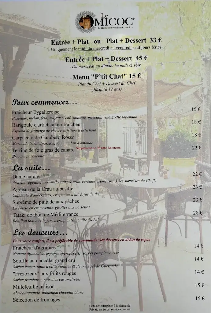 Menu_Sous les Micocouliers_Eygalières_image_2