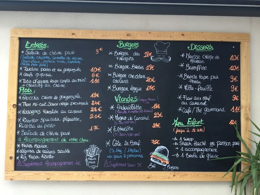 Menu_La table des frangins Eyguieres_Eyguières_immagine_1