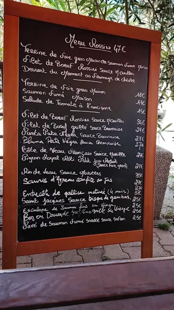 Menu_Le Petit Rossini_Eyguières_image_1