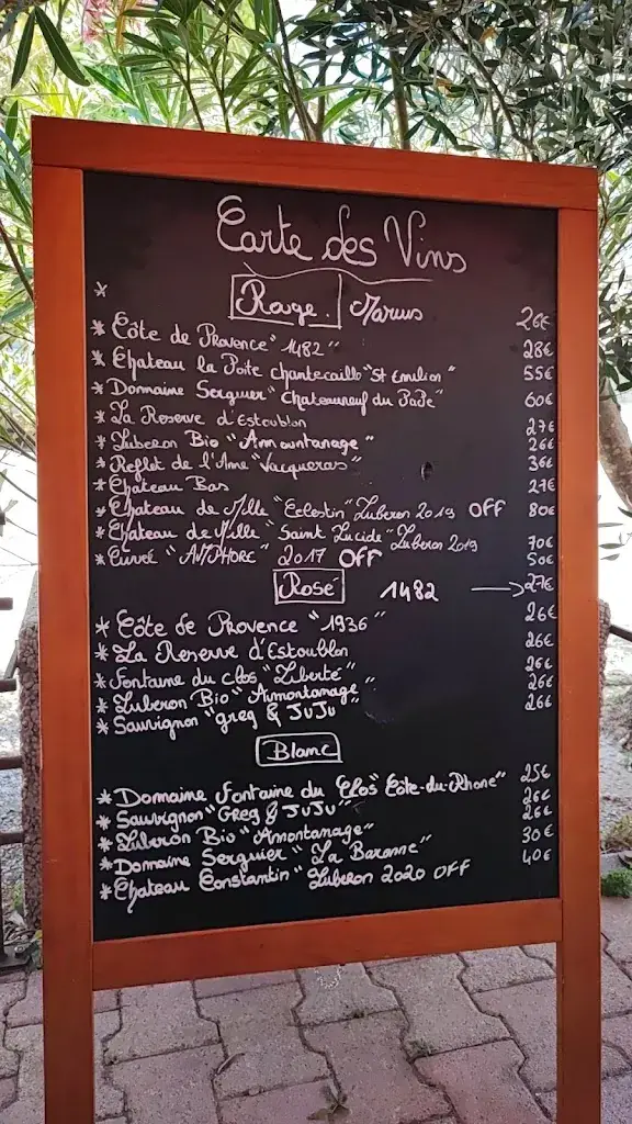 Menu_Le Petit Rossini_Eyguières_image_2