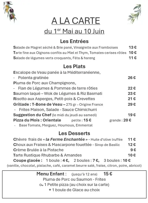 Menu_Lou Castellas_Eyguières_image_4