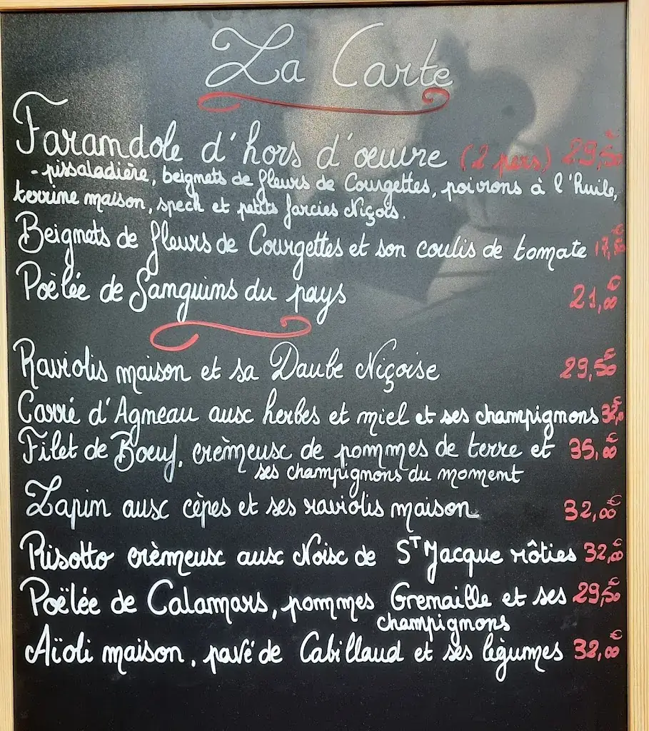 Menu_Restaurant chez Simon_Falicon_immagine_1
