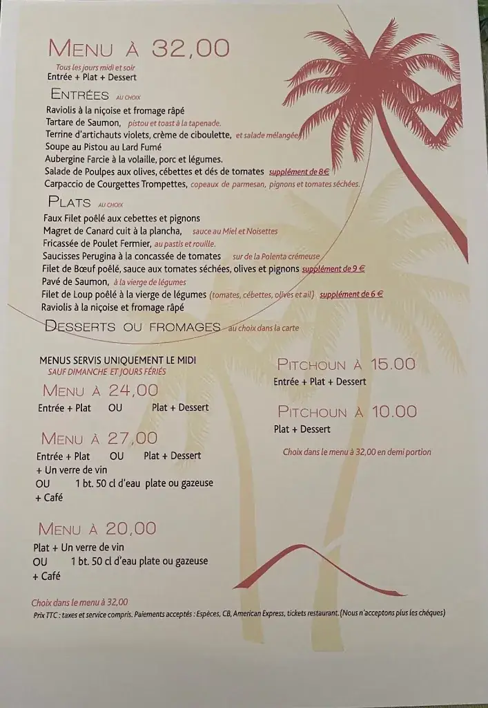 Menu_Au Rendez Vous Des Amis_Nice_image_1